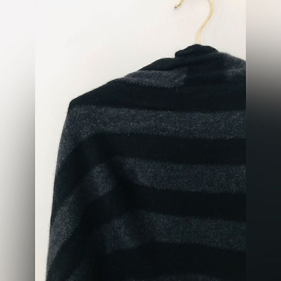 Vince | black and grey oversized cashmere blend cardigan sweater | size large - Picture 7 of 7